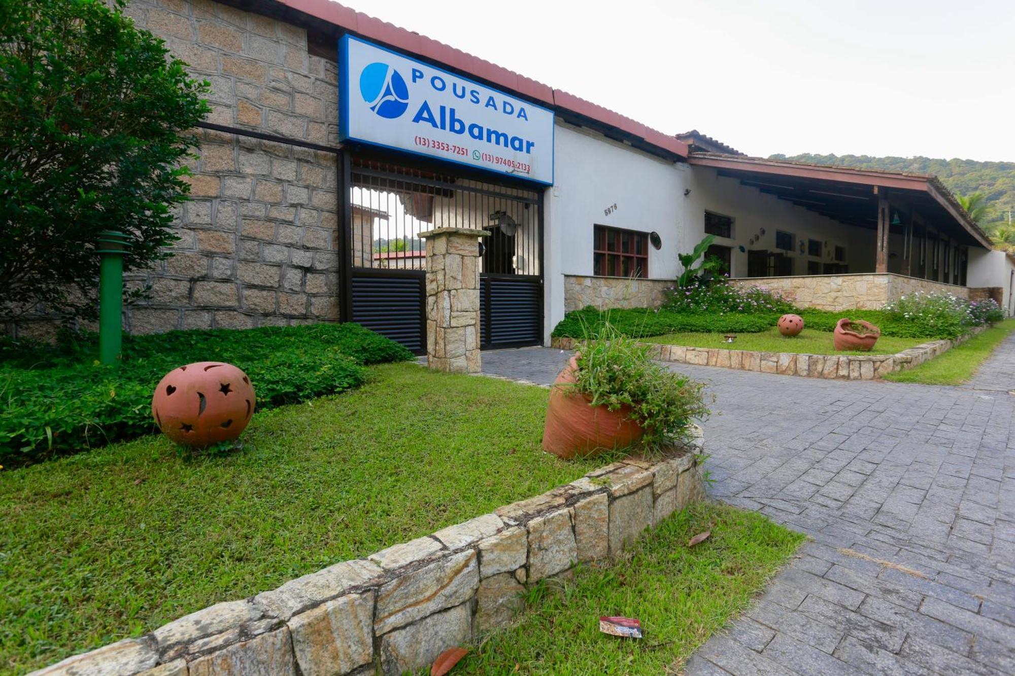 Pousada Albamar Guarujá Exterior foto